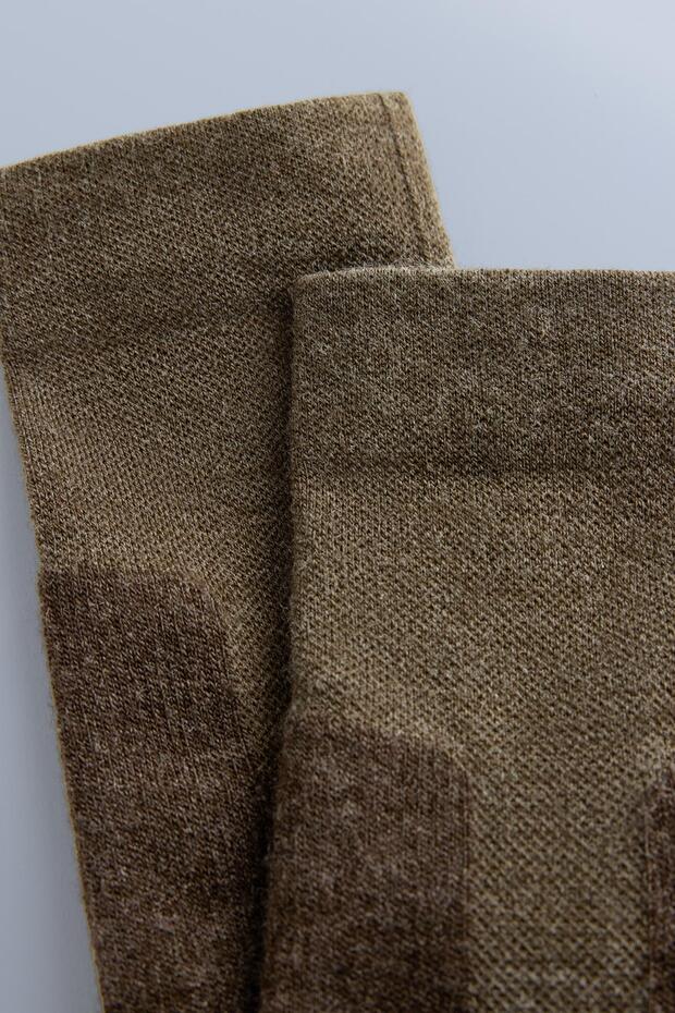 WOOLMARK® wool blend long ski socks - 4