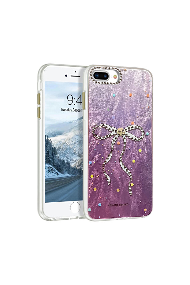 غطاء حماية لهاتف آيفون 7 بلس بنمط مرآة - نمط 1 - 1