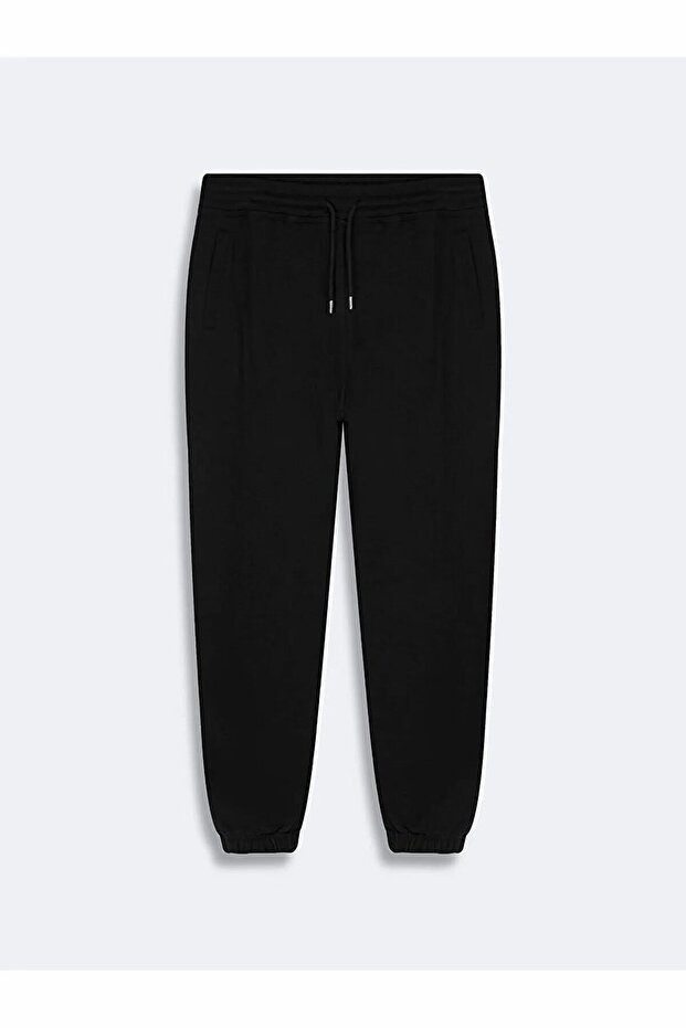 Printed Regular Black Tracksuit - 1