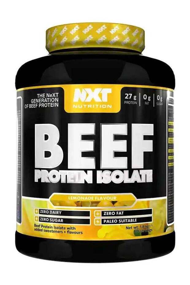 Beef Protein Isolate Zero Dairy Lemonade Flavour 60 Servings 1800g