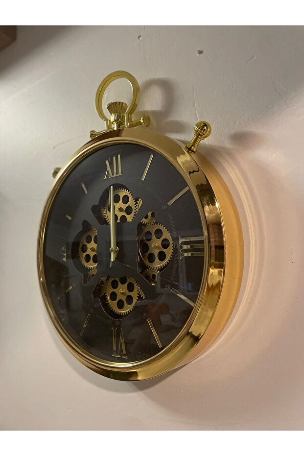 Rustik Metal Duvar Saati - 1