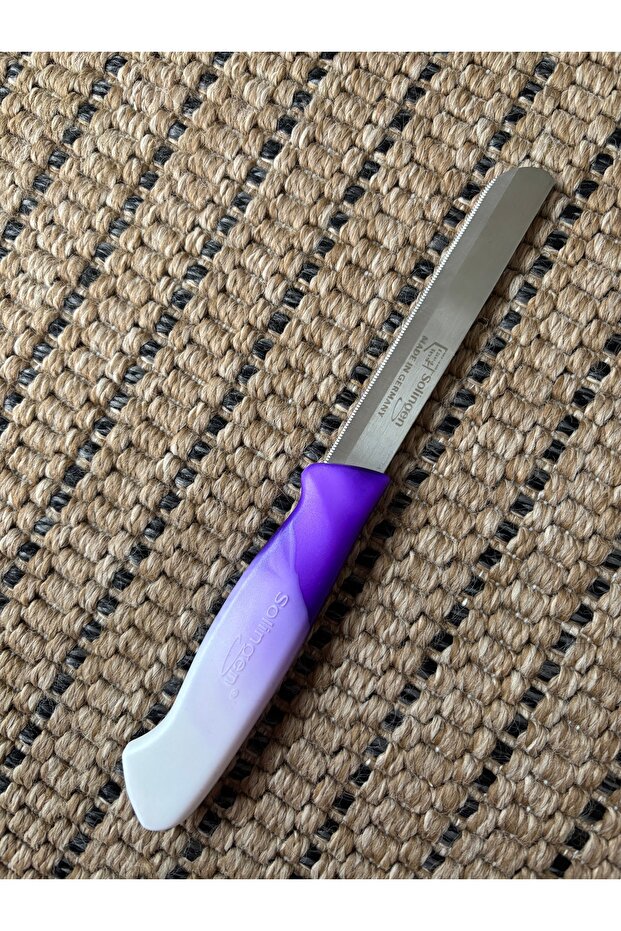 Micro Tırtıklı Sebze Bıçağı 3'Lü Ebruli - 3