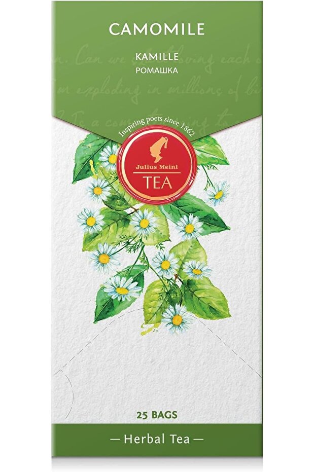 Camomile Tea - 25 Single-Use Tea Bags