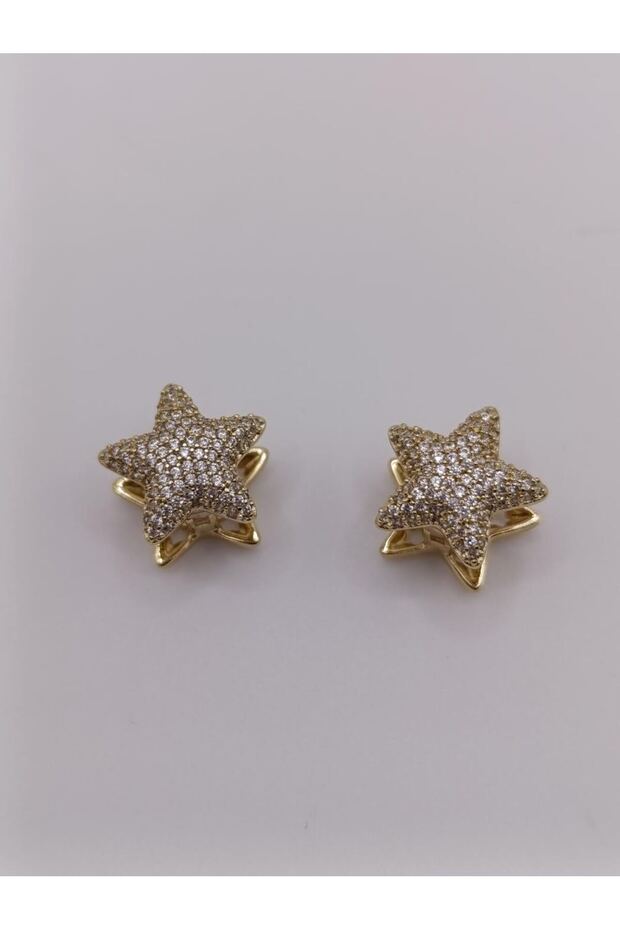 Xuping, Vip Series Zircon Stone Star Earrings