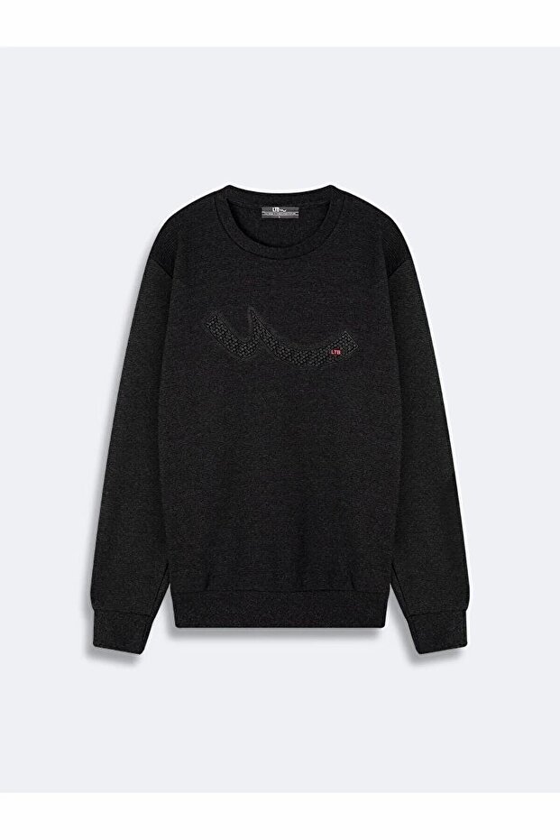 Antrasit Sweatshırt - 1