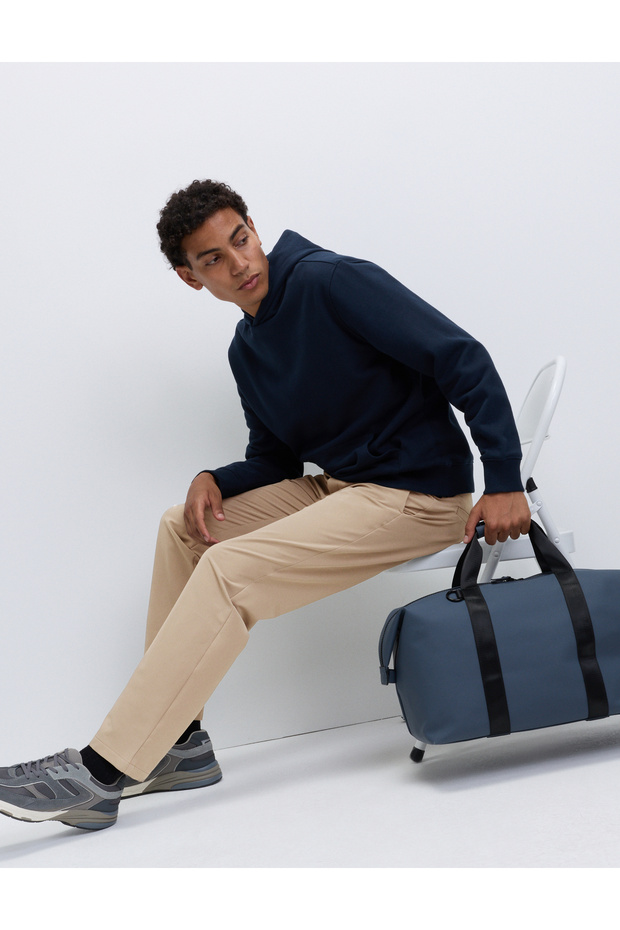 Regular Fit Termal Chino Pantolon - 5