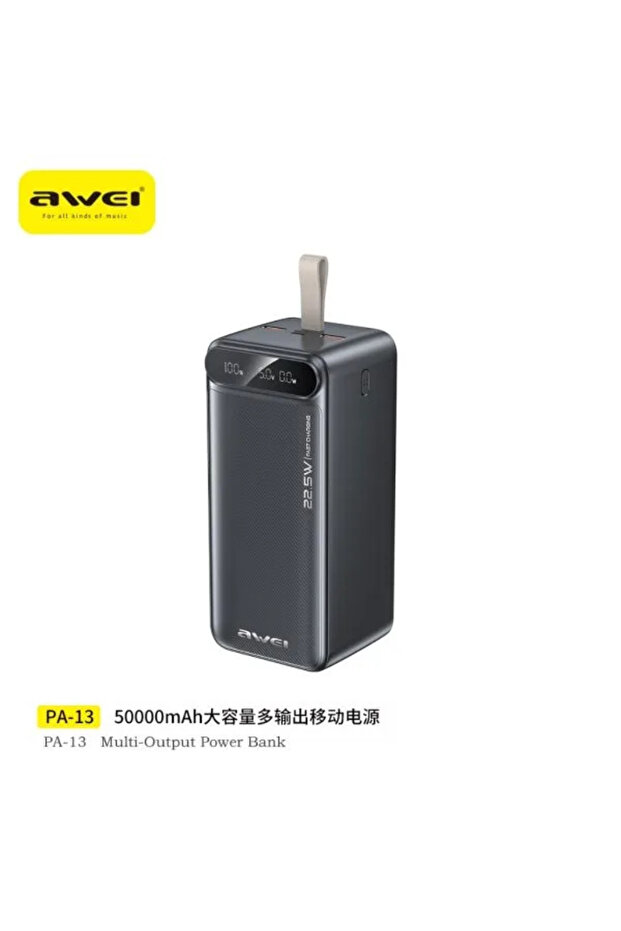 PA-13 50000 mAh 22.5 W Fast Charging Powerbank