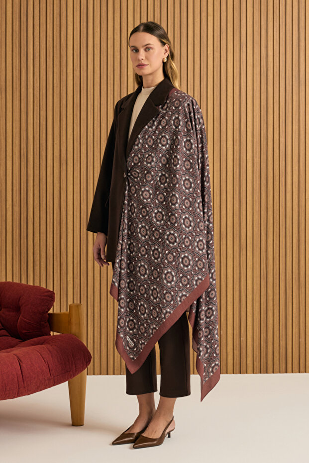 Oversize Fit Kalın Ceket - 6