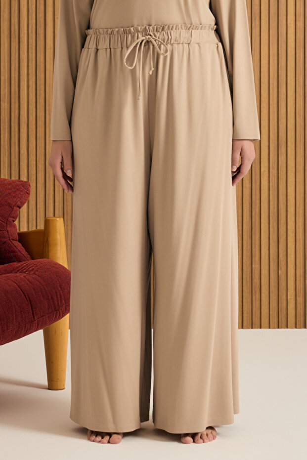 بنطلون بيجامة من الرايون - 3