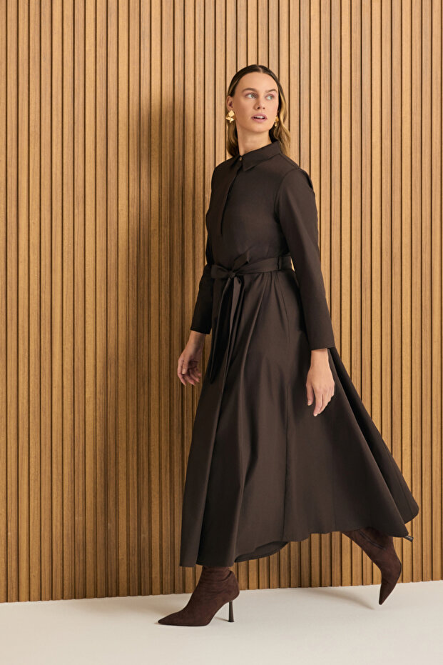 Cotton Elbise - 1