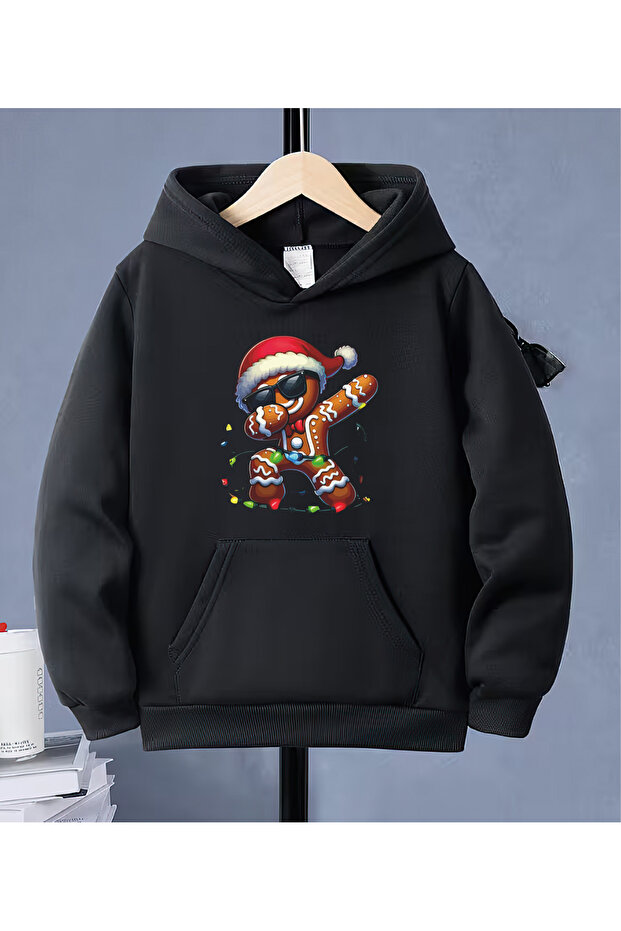 Child Hooded Sweatshirt Christmas Cookies