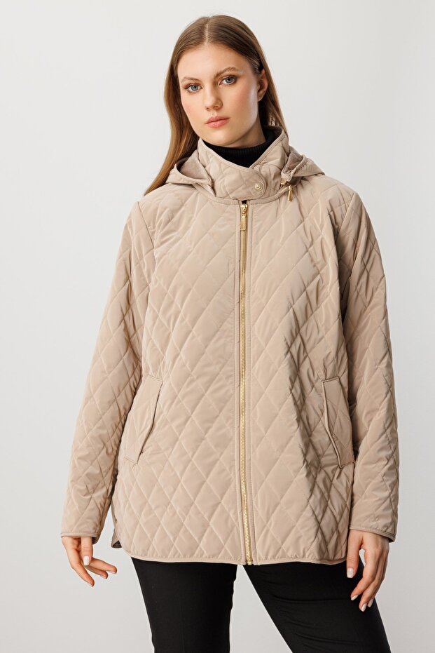 Kapitone Şişme Mont - 1