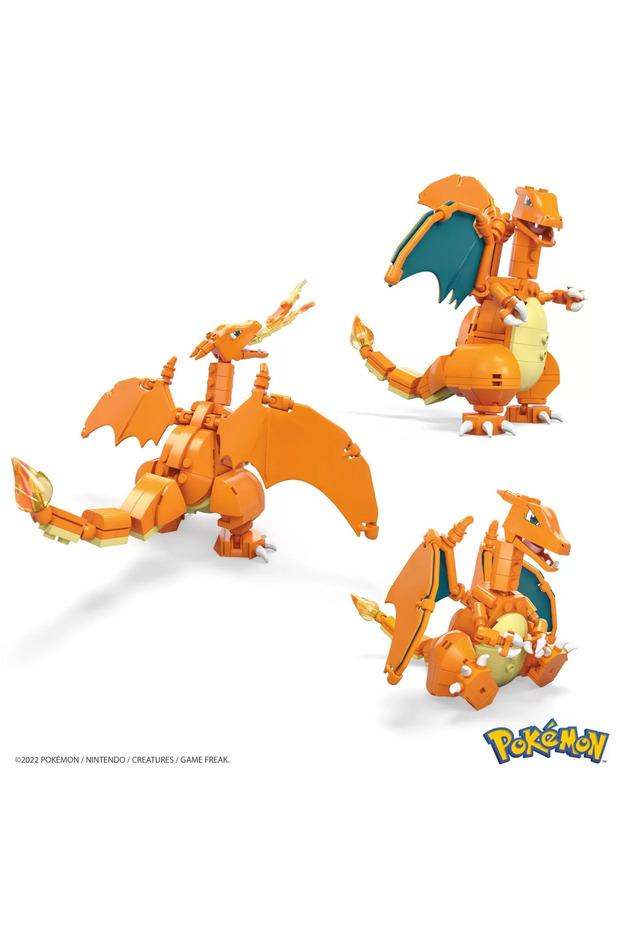 MEGA CONSTRUX CHARIZARD DRACAUFEU GLURAK - 4