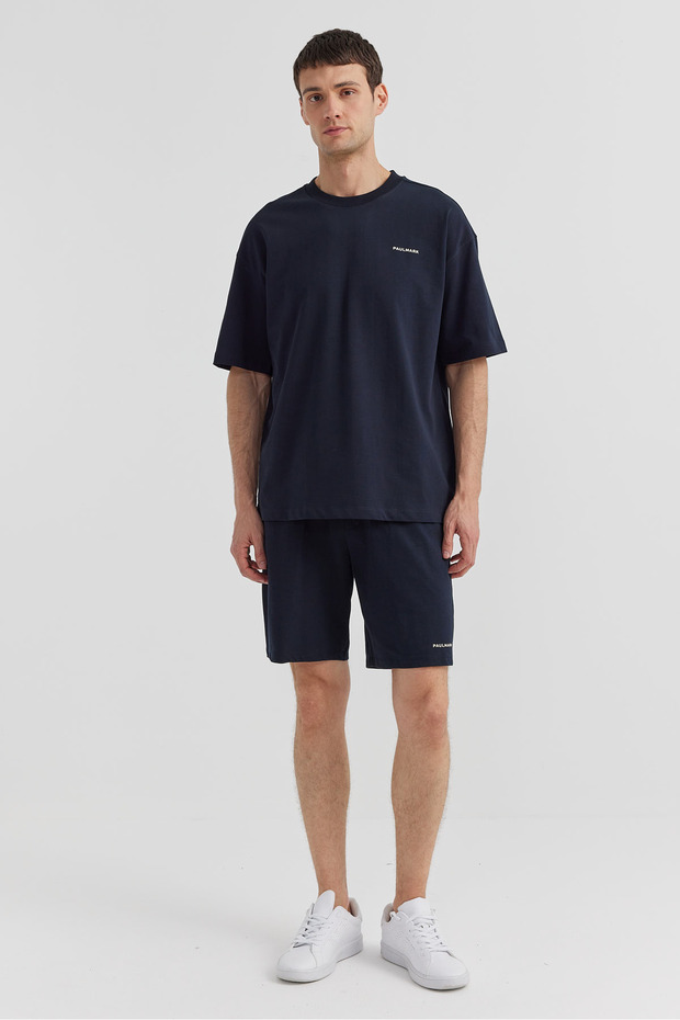 Men's Written Waist Tie Shorts