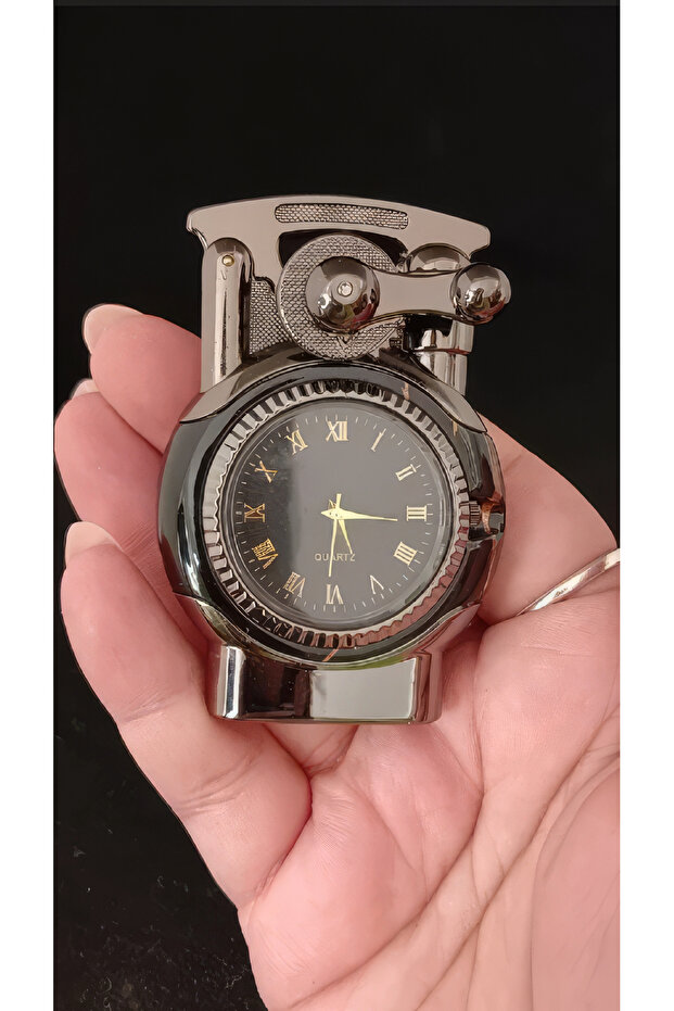 Klasik Şık Saatli Çakmak - 1