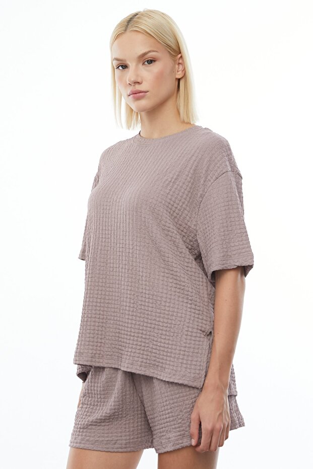 Cepli Dokulu Şort - 2