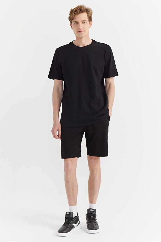 Erkek Beli Lastikli Şort - 1