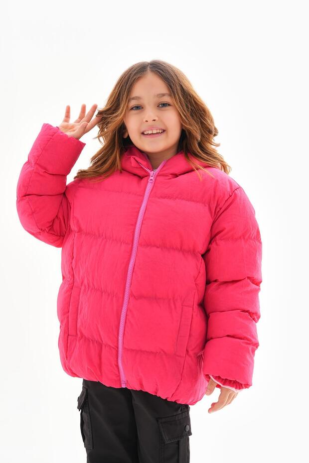 Детско яке с кожа DPRBC014 - 3