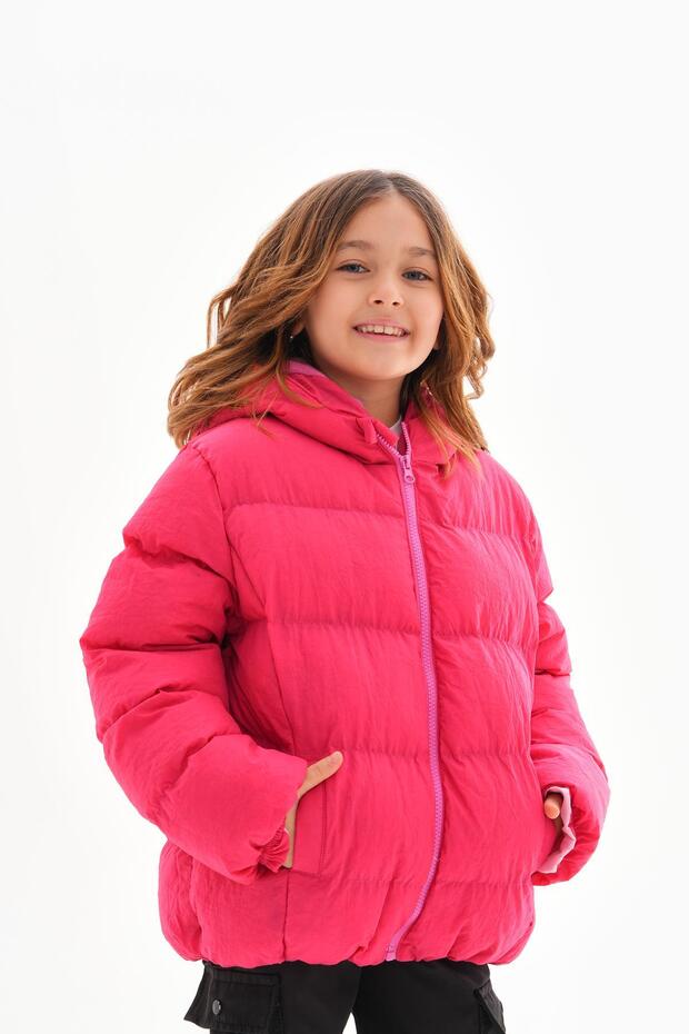 Детско яке с кожа DPRBC014 - 4