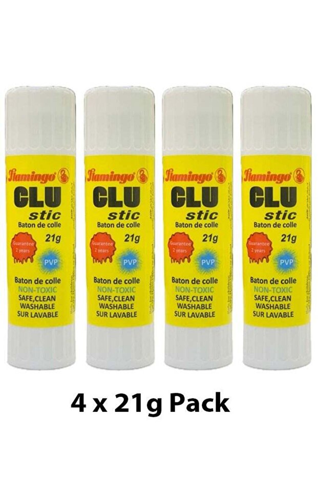 High Viscosity Glue Stick, 21 gm, 4 Pieces Value Pack