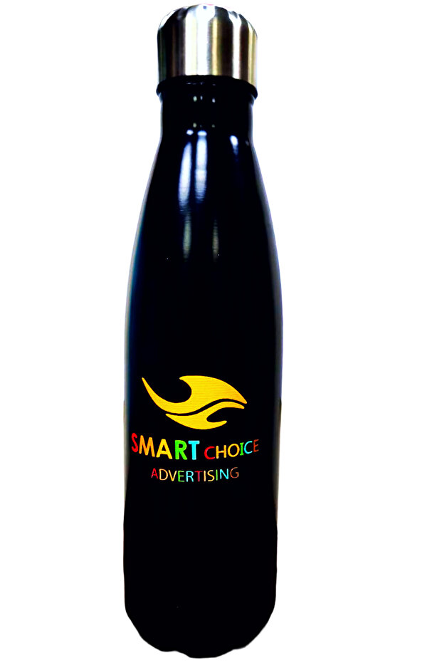 Personalized Water Bottle with Name or Logo – Reusable, Leak-Proof, Stainless Steel/Plastic