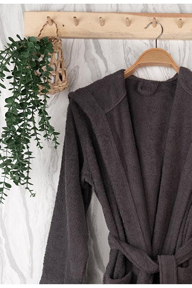 Unisex Premium Collection Cotton Hooded Bathrobe
