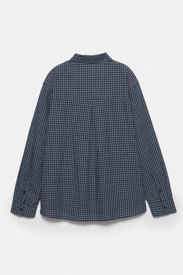 Cepli kareli gömlek - 7