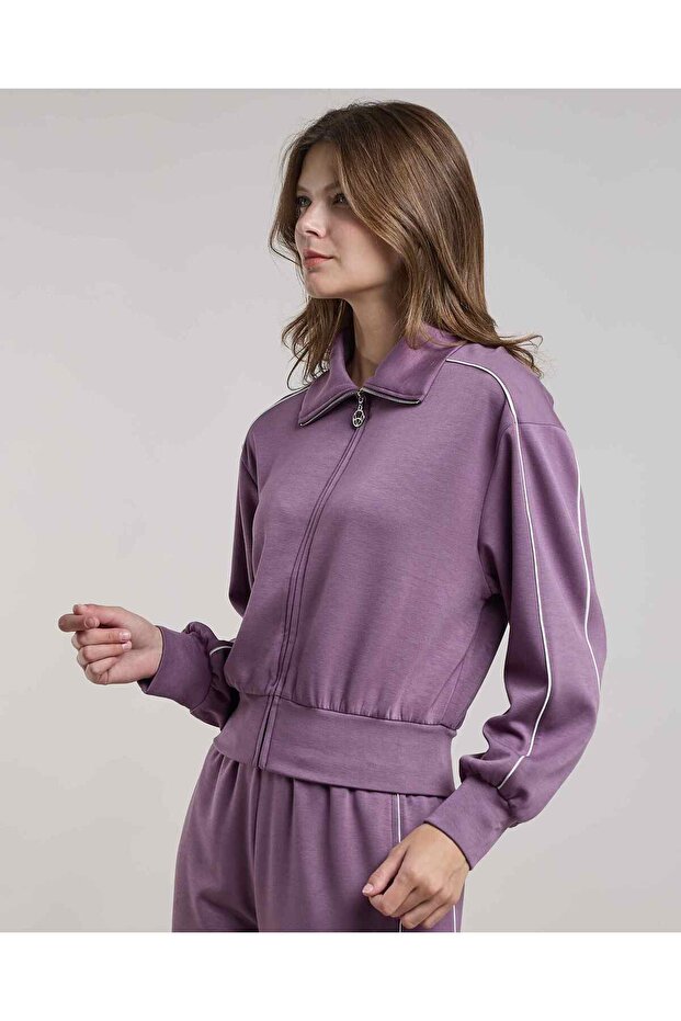 سترة صلبة مع سحاب للإغلاق - 3