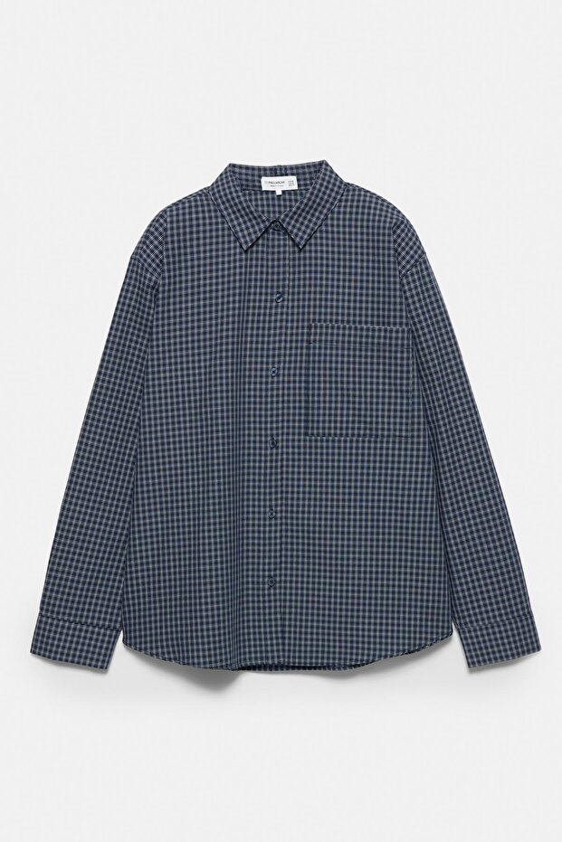 Cepli kareli gömlek - 6