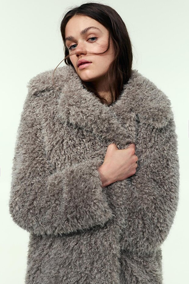 Uzun suni kürk kaban - 5