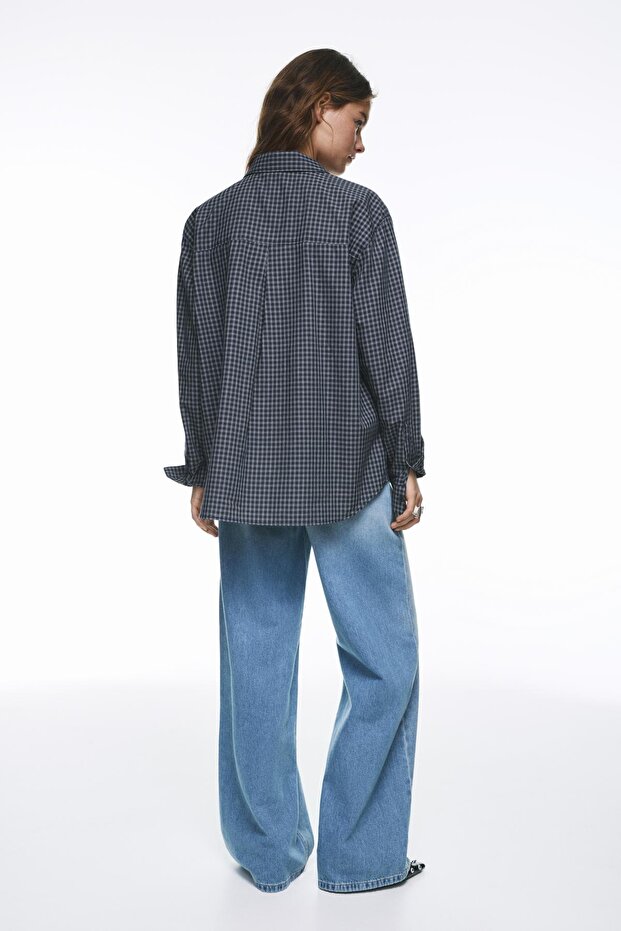 Cepli kareli gömlek - 5