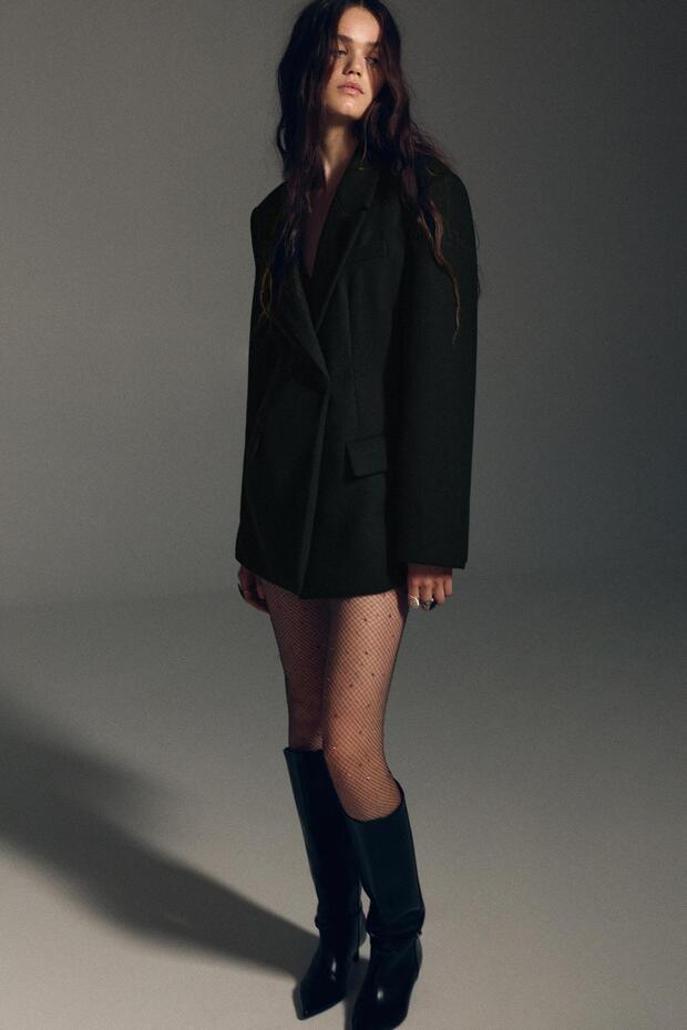 Kısa vücuda oturan kaşe kaban - 1