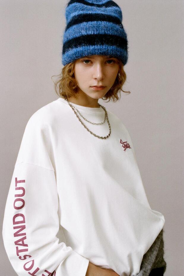 STWD grafik t-shirt - 4