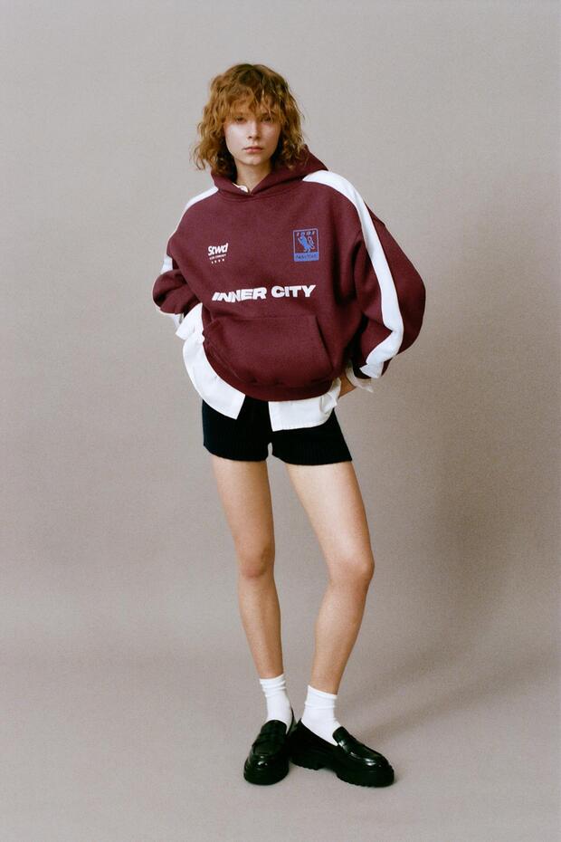 STWD Inner City kapüşonlu sweatshirt - 3