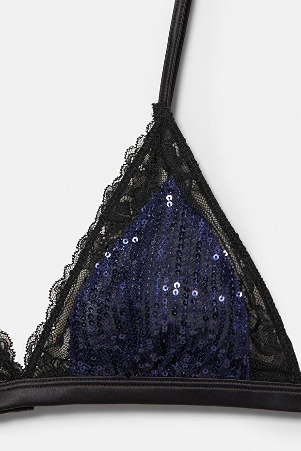 Pullu bralette top - 4