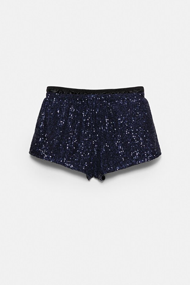 Pullu kombin şort - 6