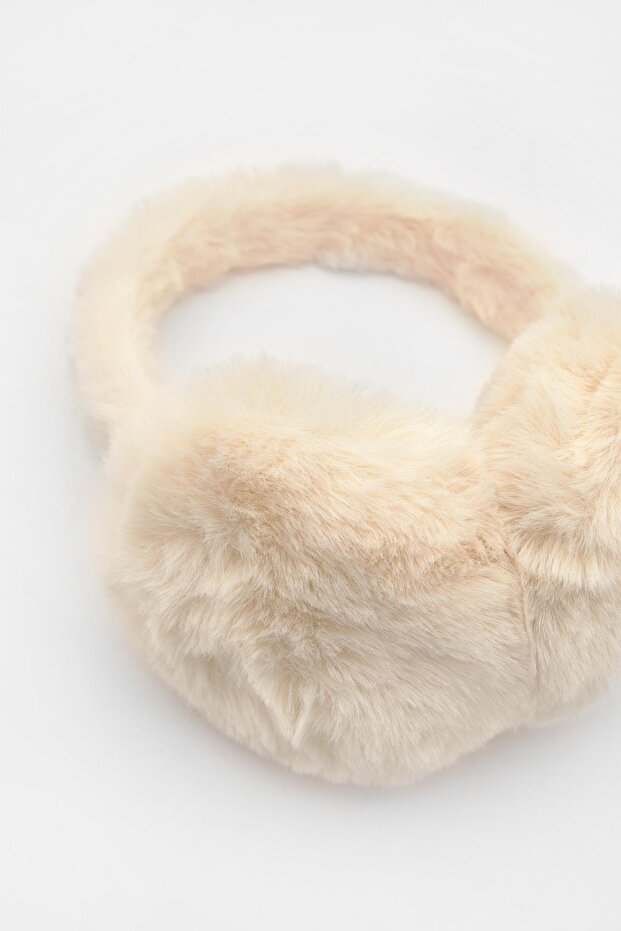 Suni kürk kulaklık - 3