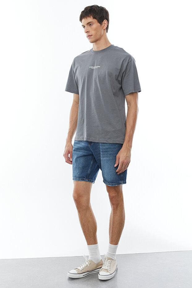 Bermude din denim - 3
