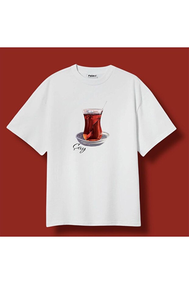 Tea Pattern T-Shirt - 1
