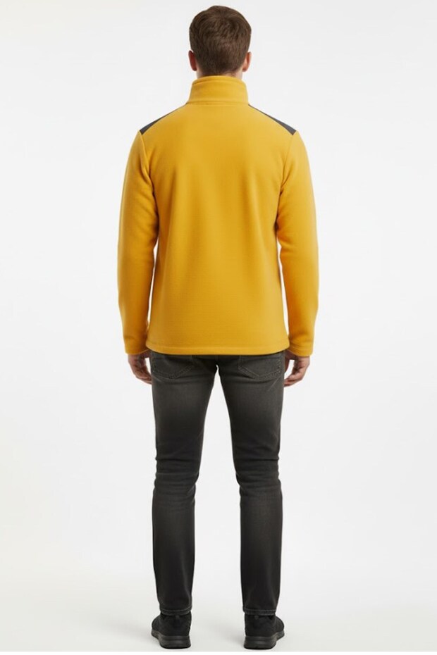 Erkek Block Polar Sweatshirt - 6