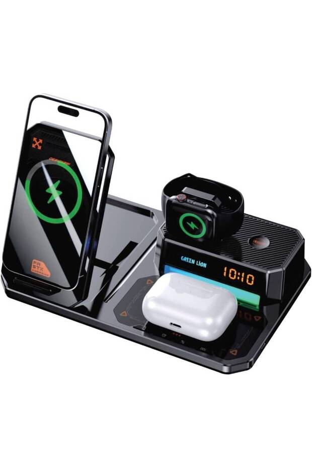 6-in-1 Multifunctional Wireless Charger (Black)