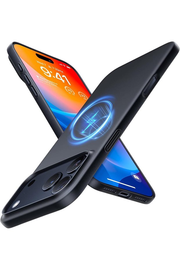 Magnetic Slim Fit for iPhone 17 Pro Case (6.3-inch) - Black
