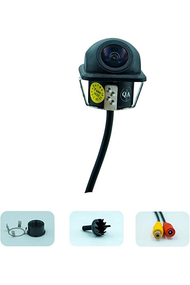 كاميرا احتياطية عالية الدقة للسيارة من طراز New Spider Plus CH-B110، بزاوية عرض 170 درجة، مقاومة للماء، رؤية ليلية