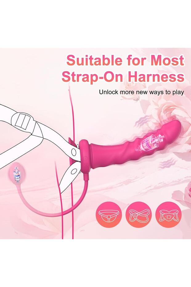 APP Kontrollü Strapon Dildo - 4