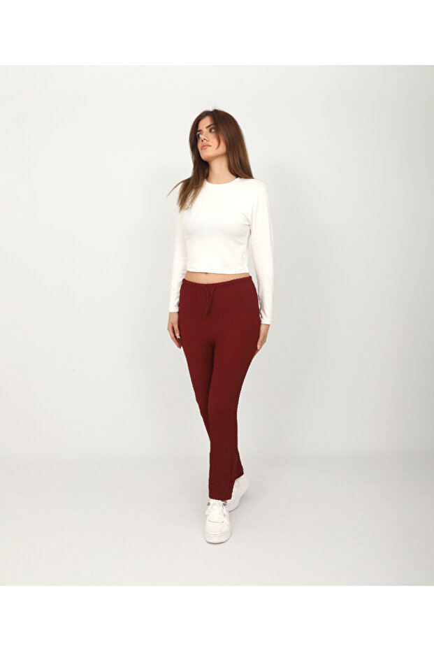 Kadın Kanvas Pantolon - 1