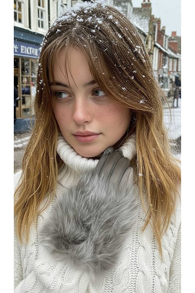 WinterLuxe Kadın Eldiveni - 1