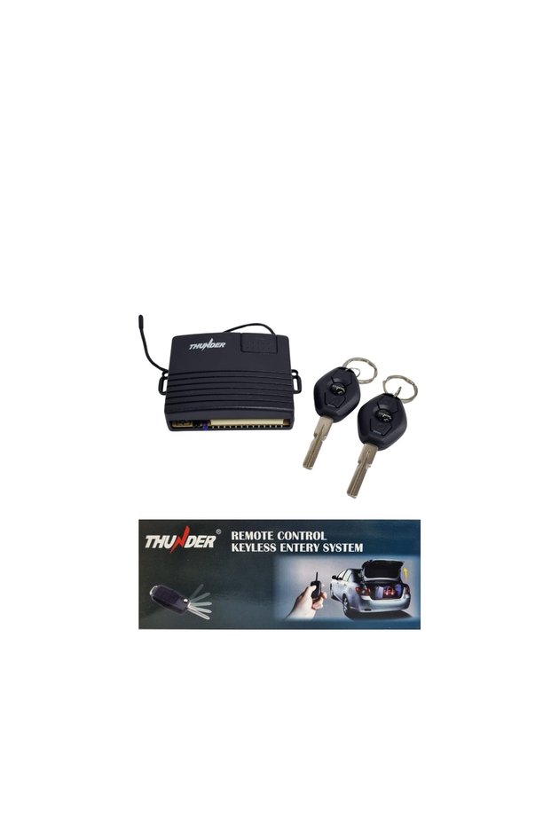 THUNDER central locking module with 2 KD M18 remote controls