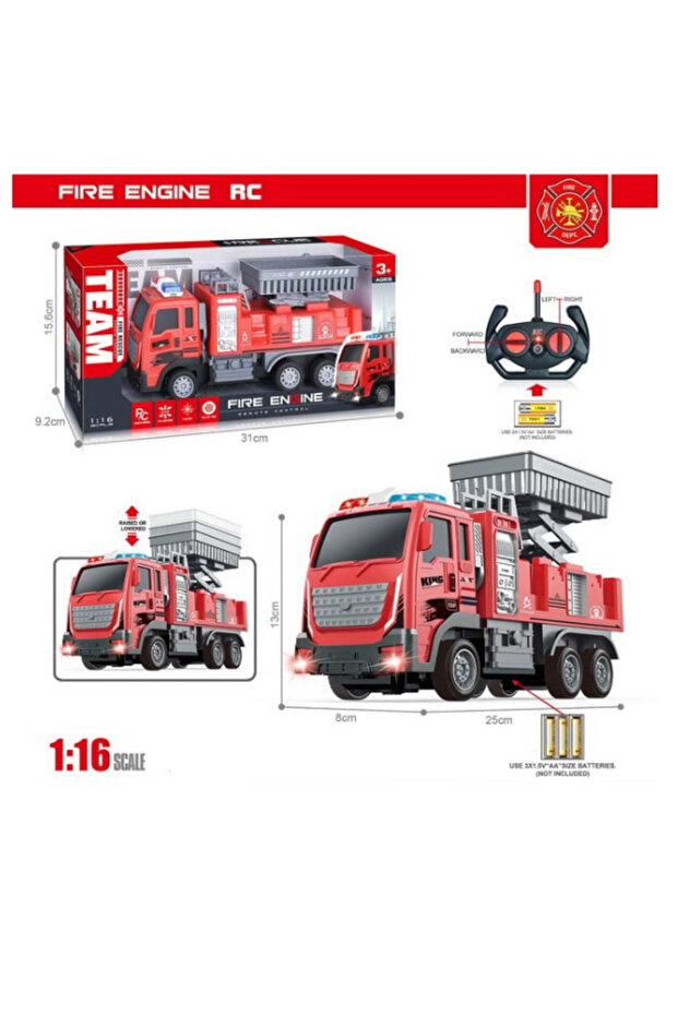 Remote control fire truck - 1