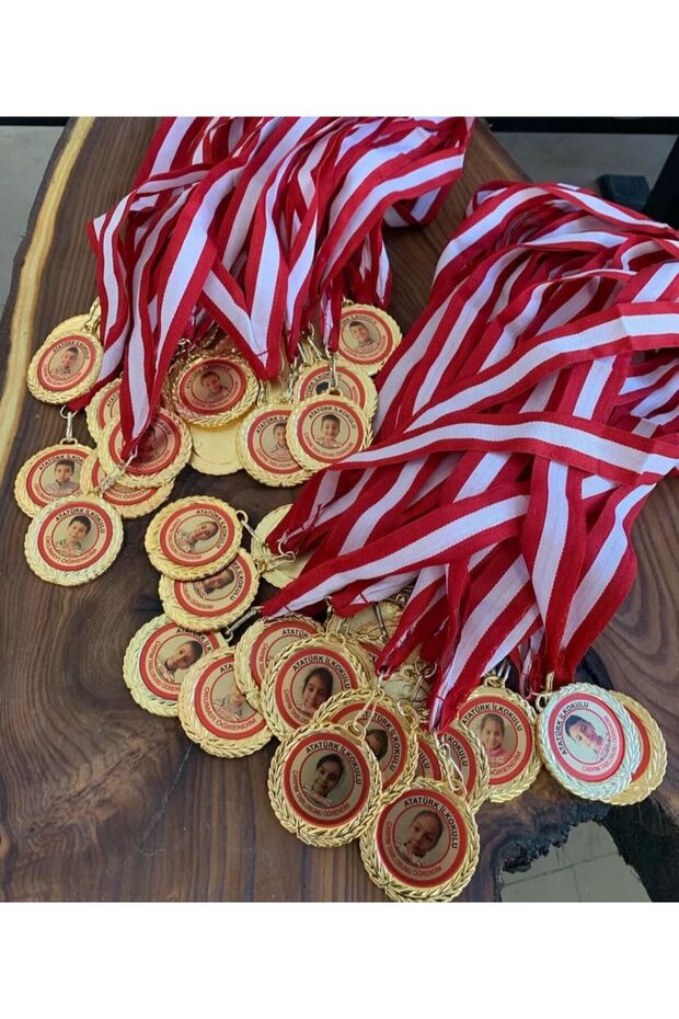 Baskılı Gold Madalya - 2