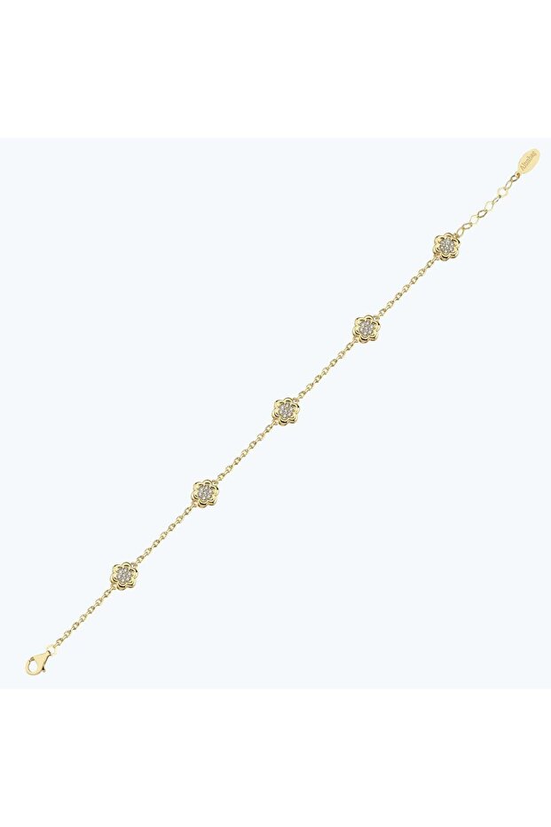 Altın Çiçek Bileklik - 1